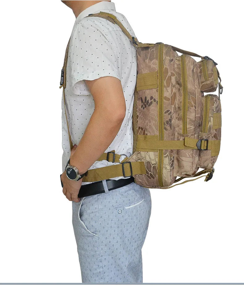30L/50L Tactical Backpack Hiking Bag Waterproof Rucksacks Army Camping Trekking Hunting Bag