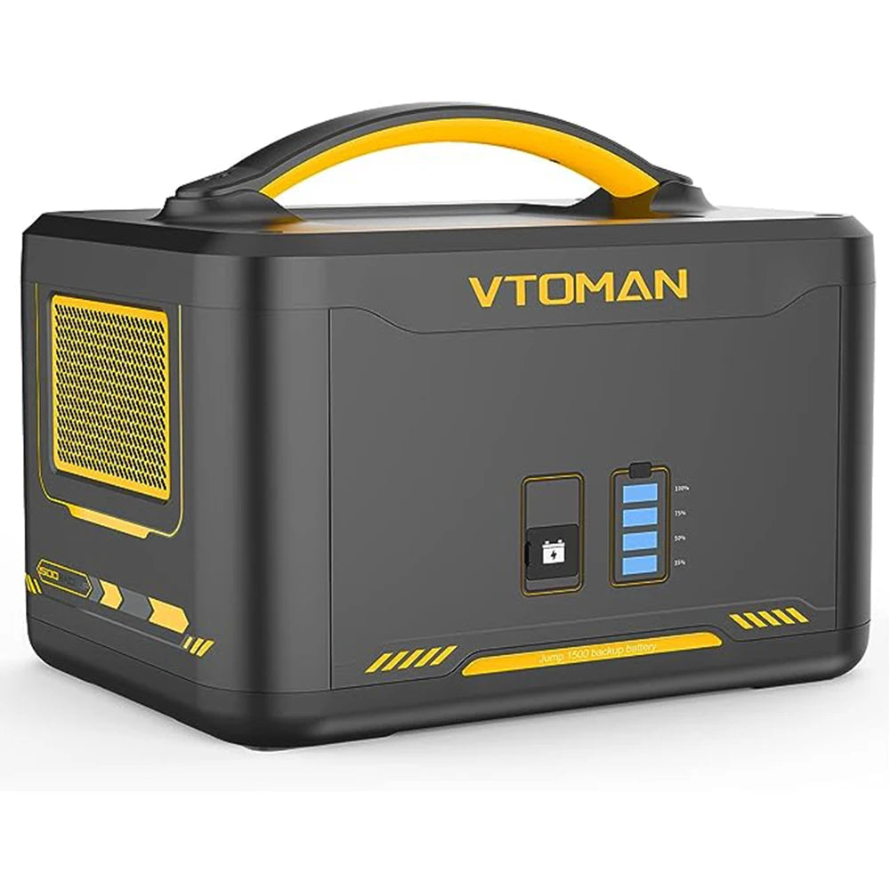 VTOMAN Jump 1500 Extra Battery 1548Wh, LiFePO4/ Battery Jump 1000 & Jump 1500X & Jump 1800 Power