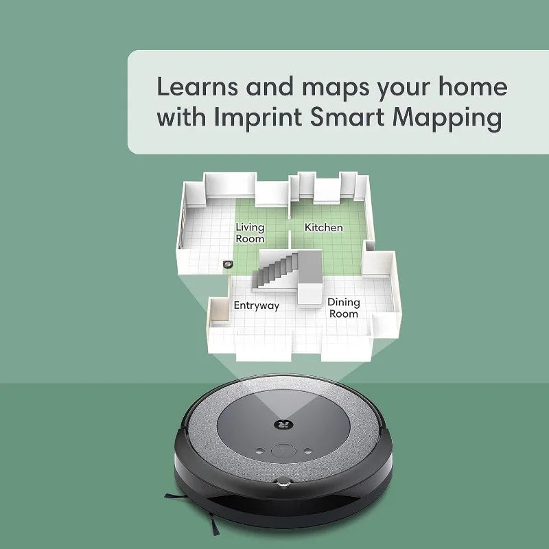 Self-Emptying Robot Vacuum and Mop, Clean by Room w/ Smart Mapping, Empties Itself for Up to 60 Days