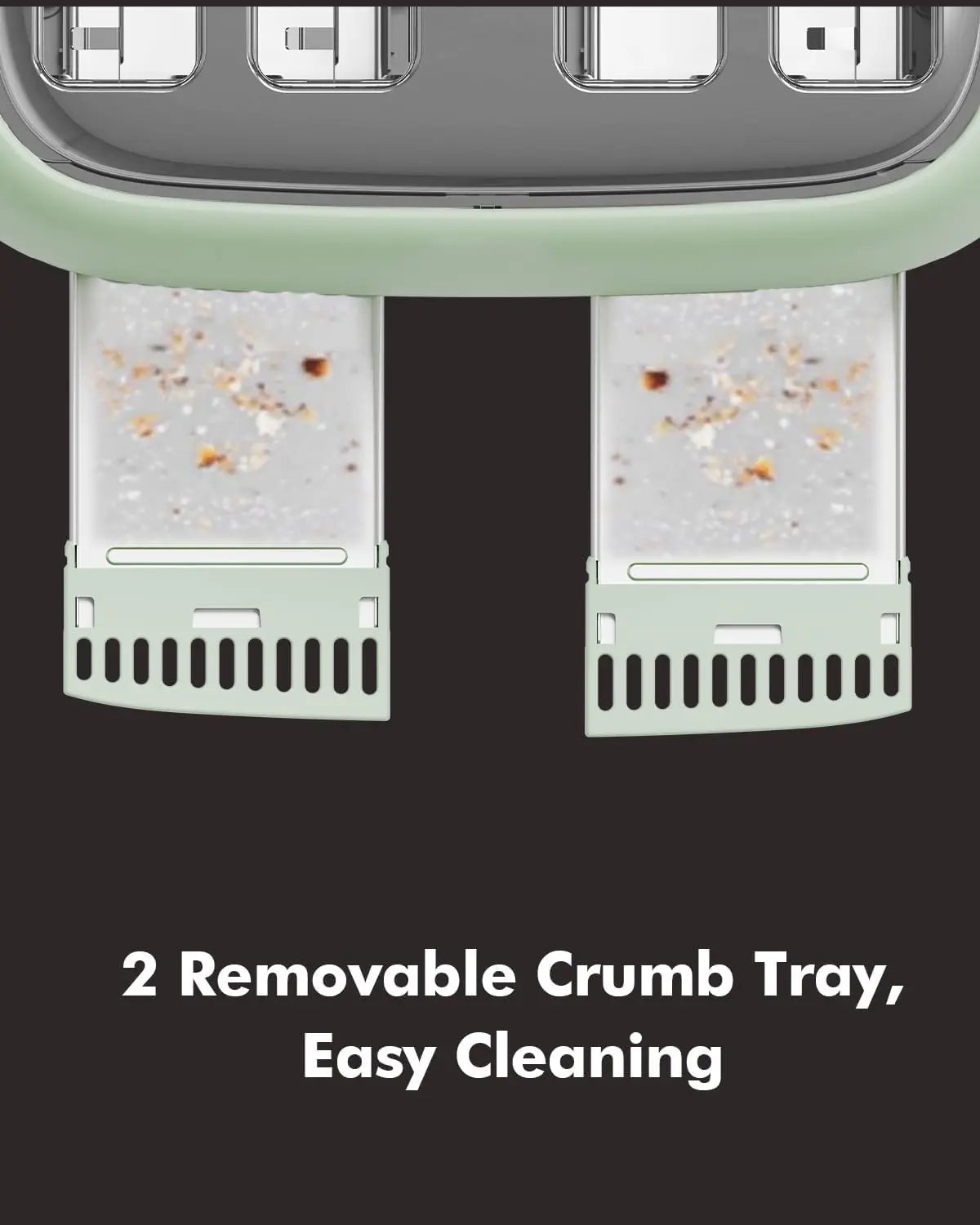 Retro 4-Slice Toaster 1.6" Wide Slots - 6 Settings Bagel Function, Stainless Steel, Defrost/Cancel