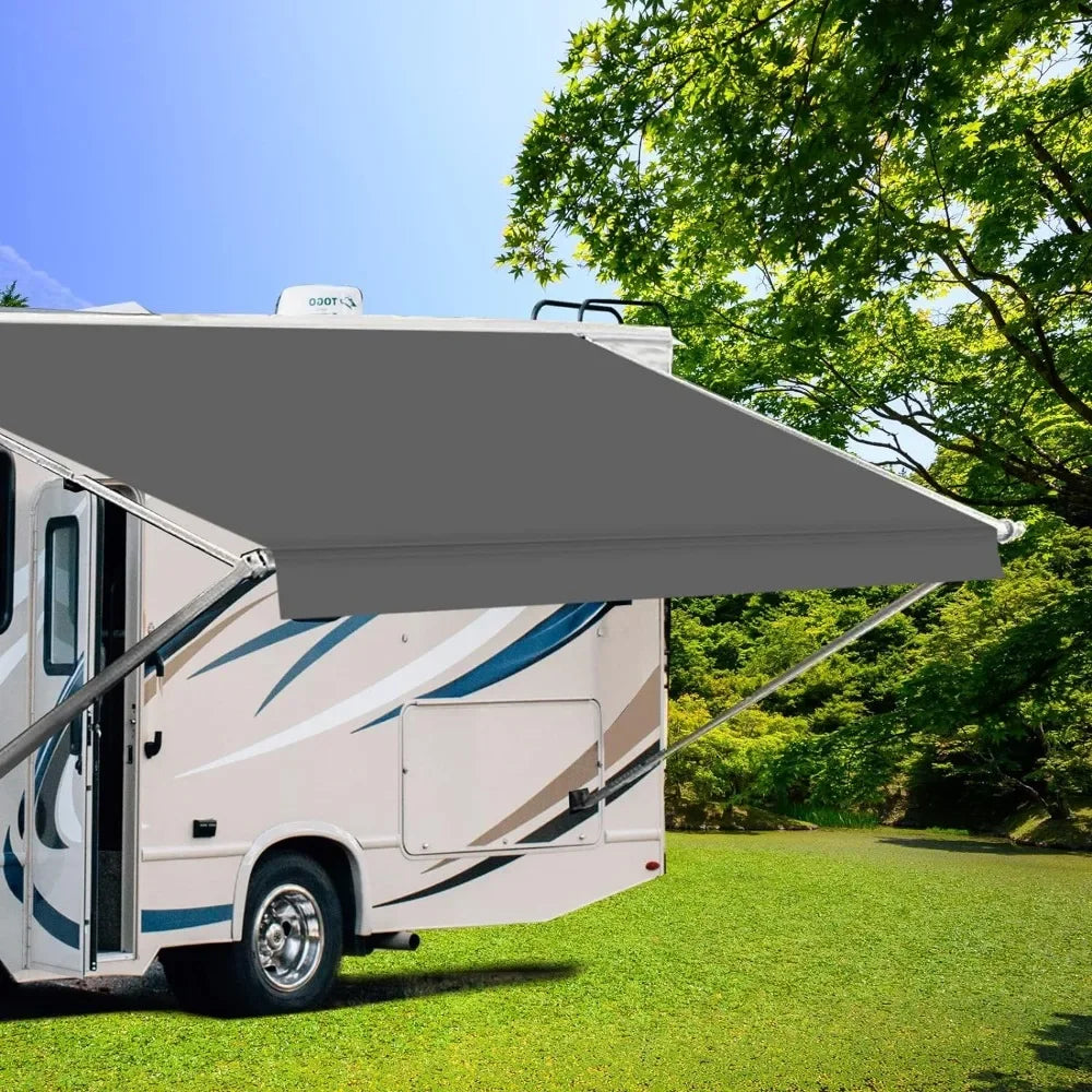 RV Awning Fabric Replacement Heavy Duty for Camper Shelter Waterproof