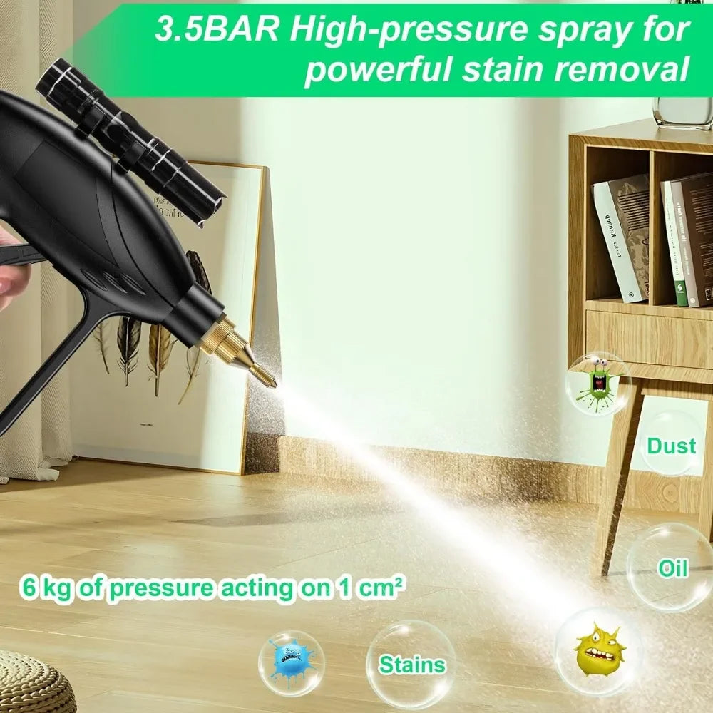 Steam Cleaner Handheld, High Pressure Steam Cleaner for Home, Upholstery, Kitchen, Bathroom, Grout