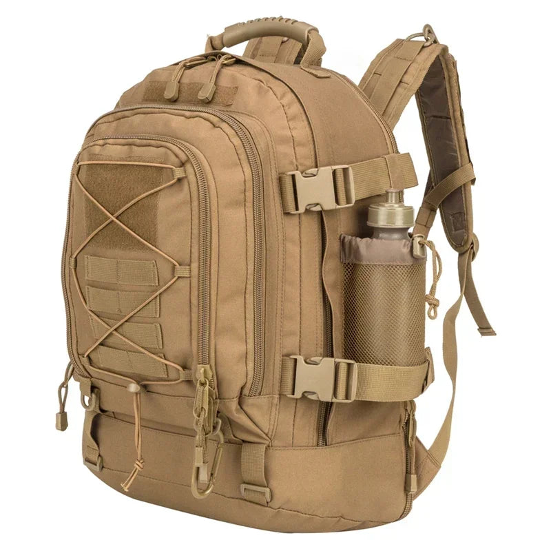 60L Military Tactical Backpack Army Molle Assault Rucksack Outdoor Travel Hiking Rucksacks