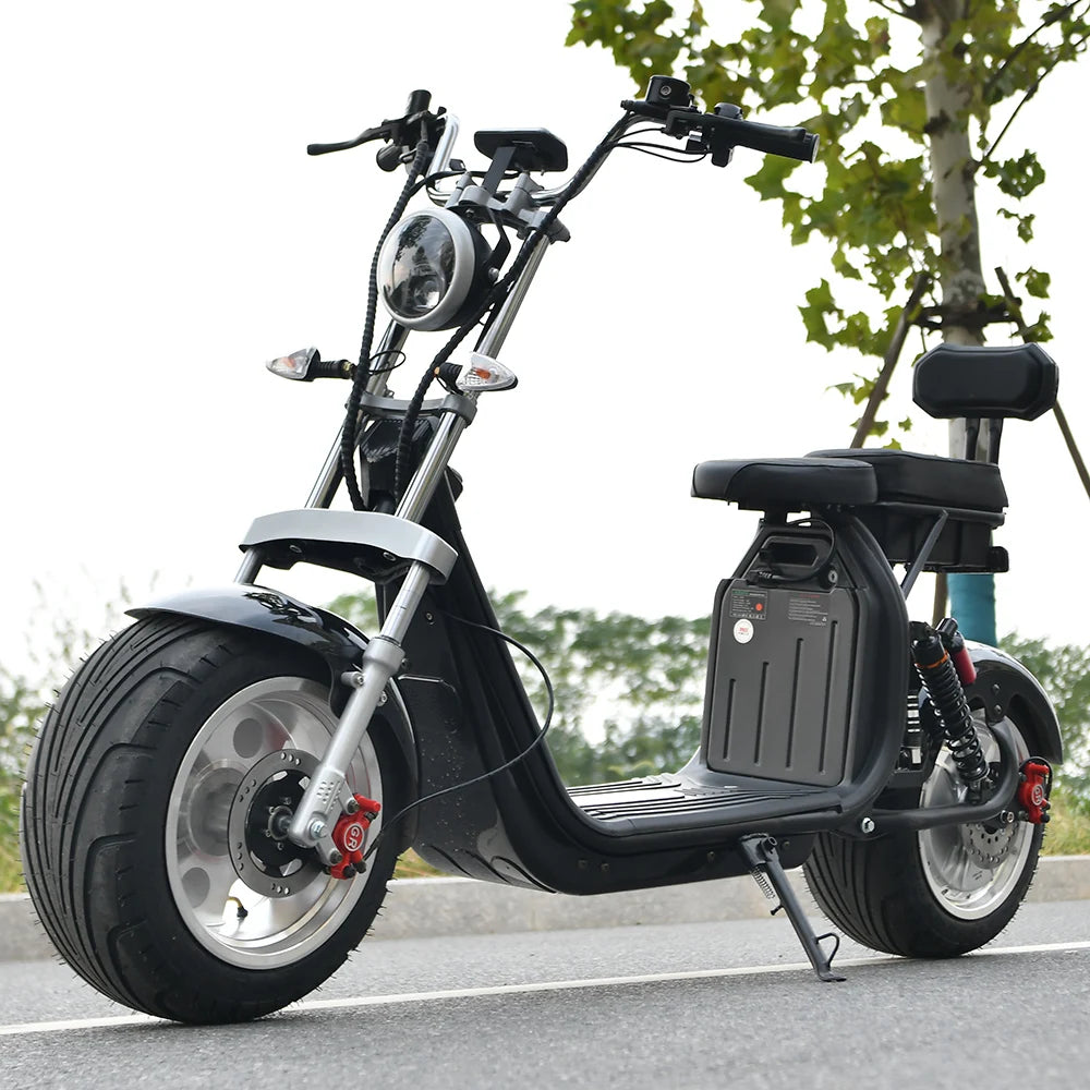 Citycoco Electric Scooter 4000W/Max Speed 60-70KM/H 60V25AH Battery Mileage 40-60KM Max Load 250KG