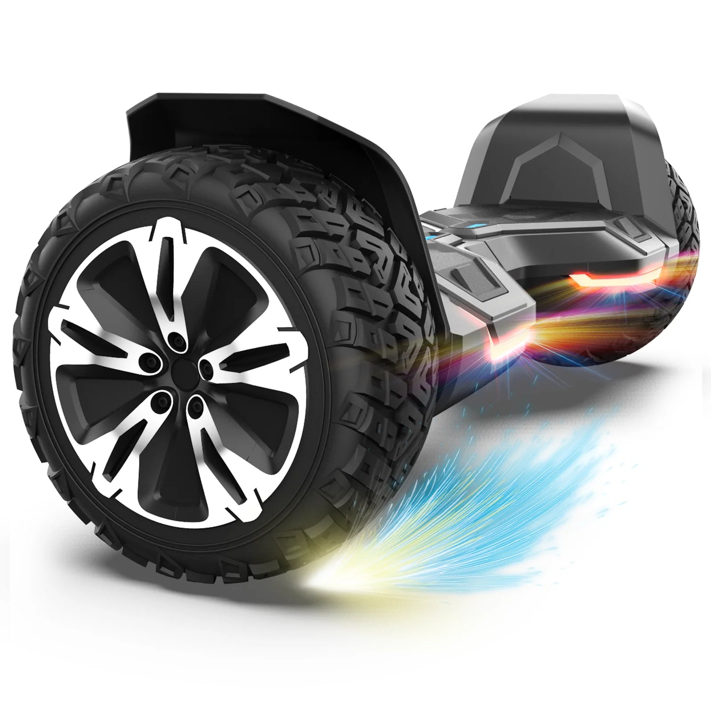 8.5 inch All Terrain Off Road Hoverboard w/Bluetooth Speakers and LED Lights, UL2272 Self Balancing