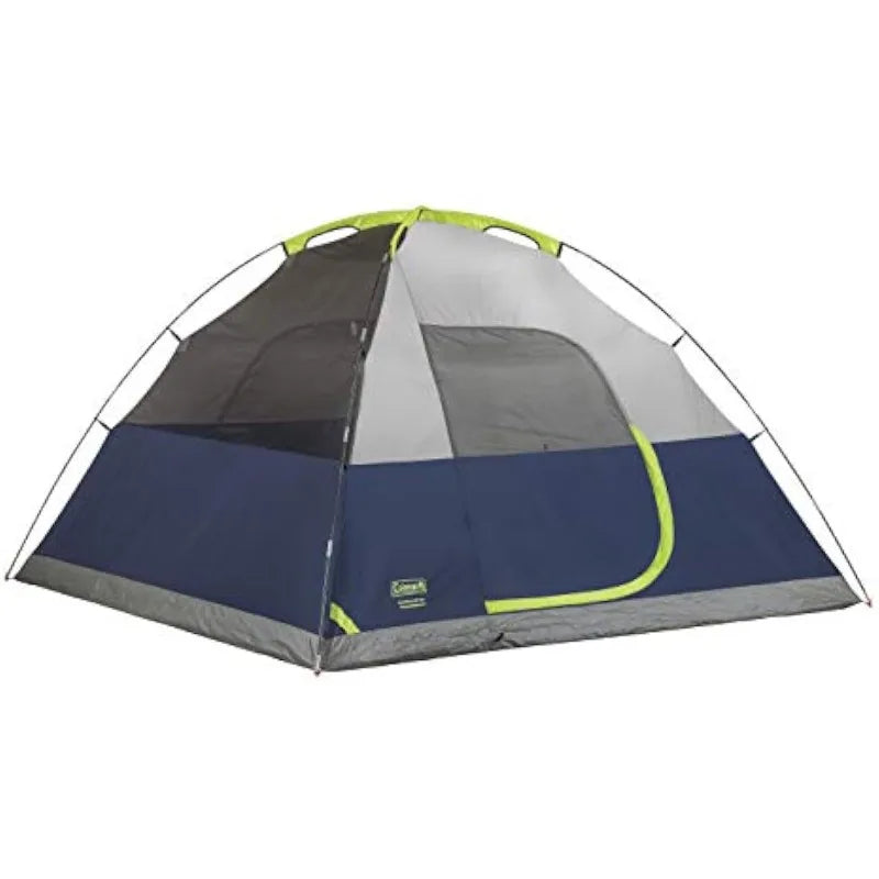Coleman Sundome Camping Tent, 2 Person Dome Tent with Easy Setup, Included Rainfly and WeatherTec
