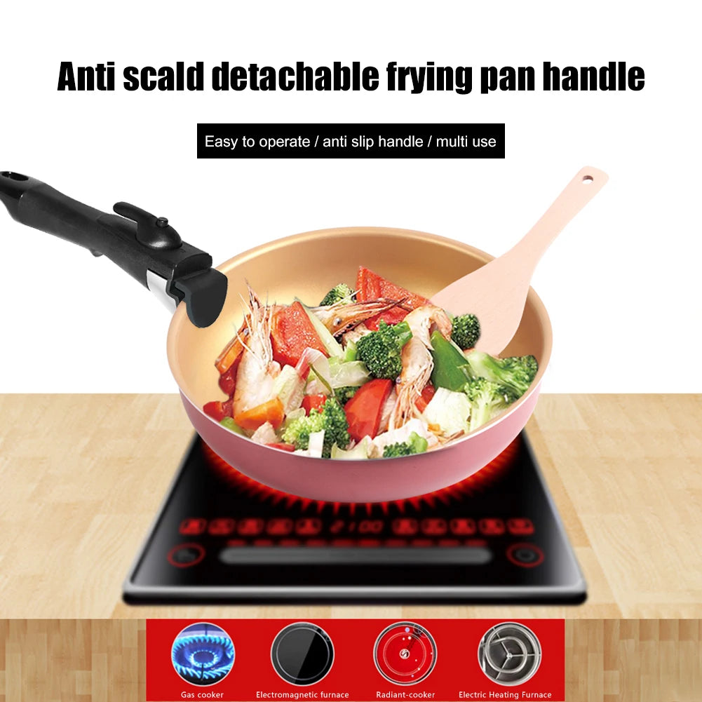 Detachable Removable Pan Pot Handle Replacement Anti-Scalding Clip Hand Grip - My Store