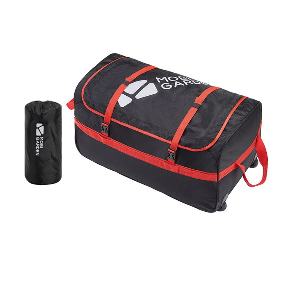 80L/110L Travel Luggage Polyester Portable Camping Equipment Storage Bag Large