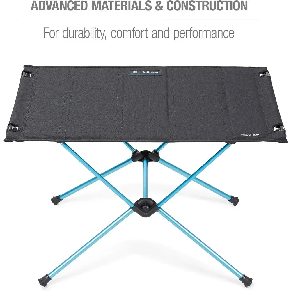 Portable Table Folding Tables Regular - 23.5 X 16 Inches Camping Cookware Black