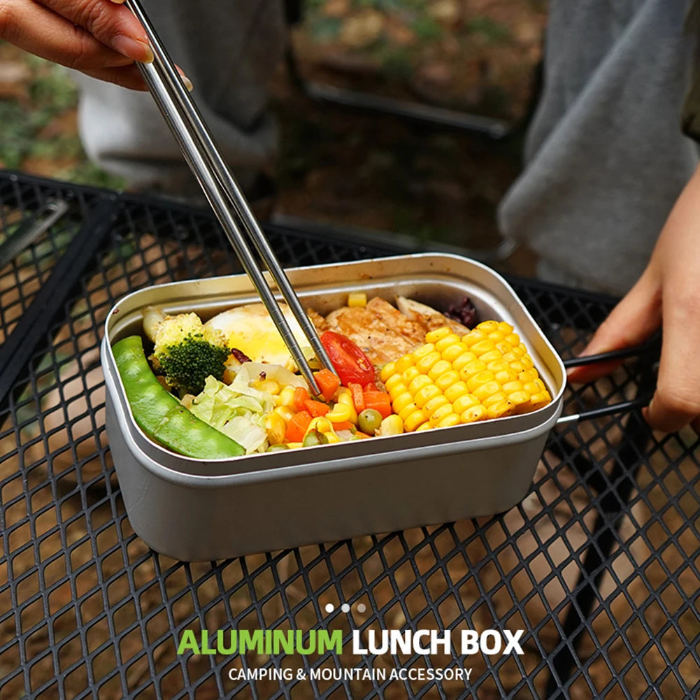 Lunch Box Camping Tableware Tourist Modern Minimalist Design Container for Dining Out - My Store