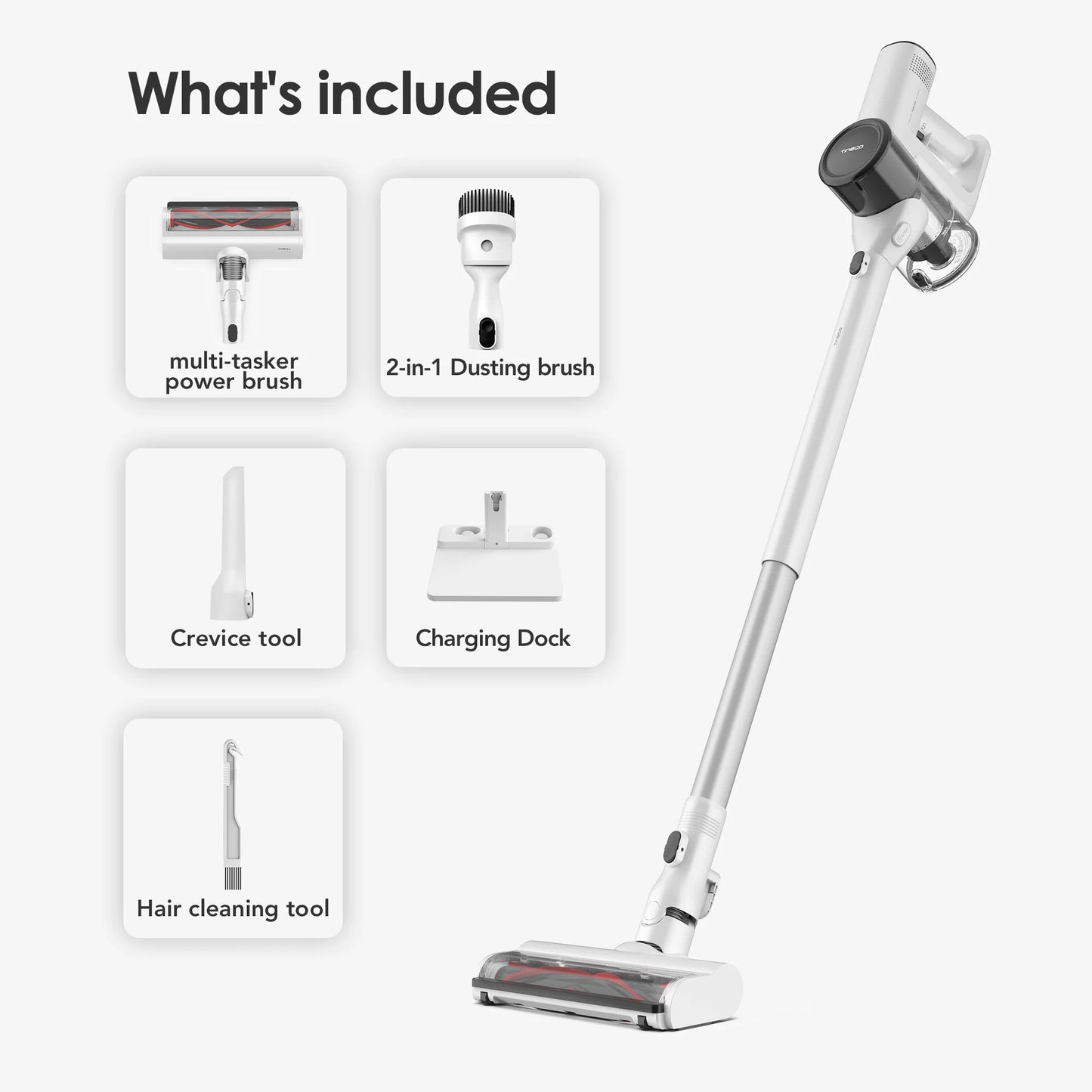 Tineco Pure One Air Cordless Vacuum Cleaner for Home Mop Super Lightweight Wireless Quiet Powerful