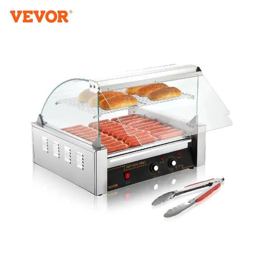 VEVOR  5/7/11 Rods Commercial Hot Dog Roller Electric Sausage Maker 110V