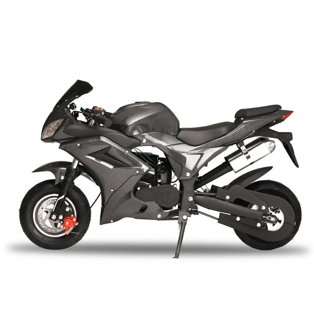 49cc 4-Stroke Pocket Rocket Motorcycle Mini Motorcycle Gas Pocket Motorbike/Racing Max Speed 25MPH