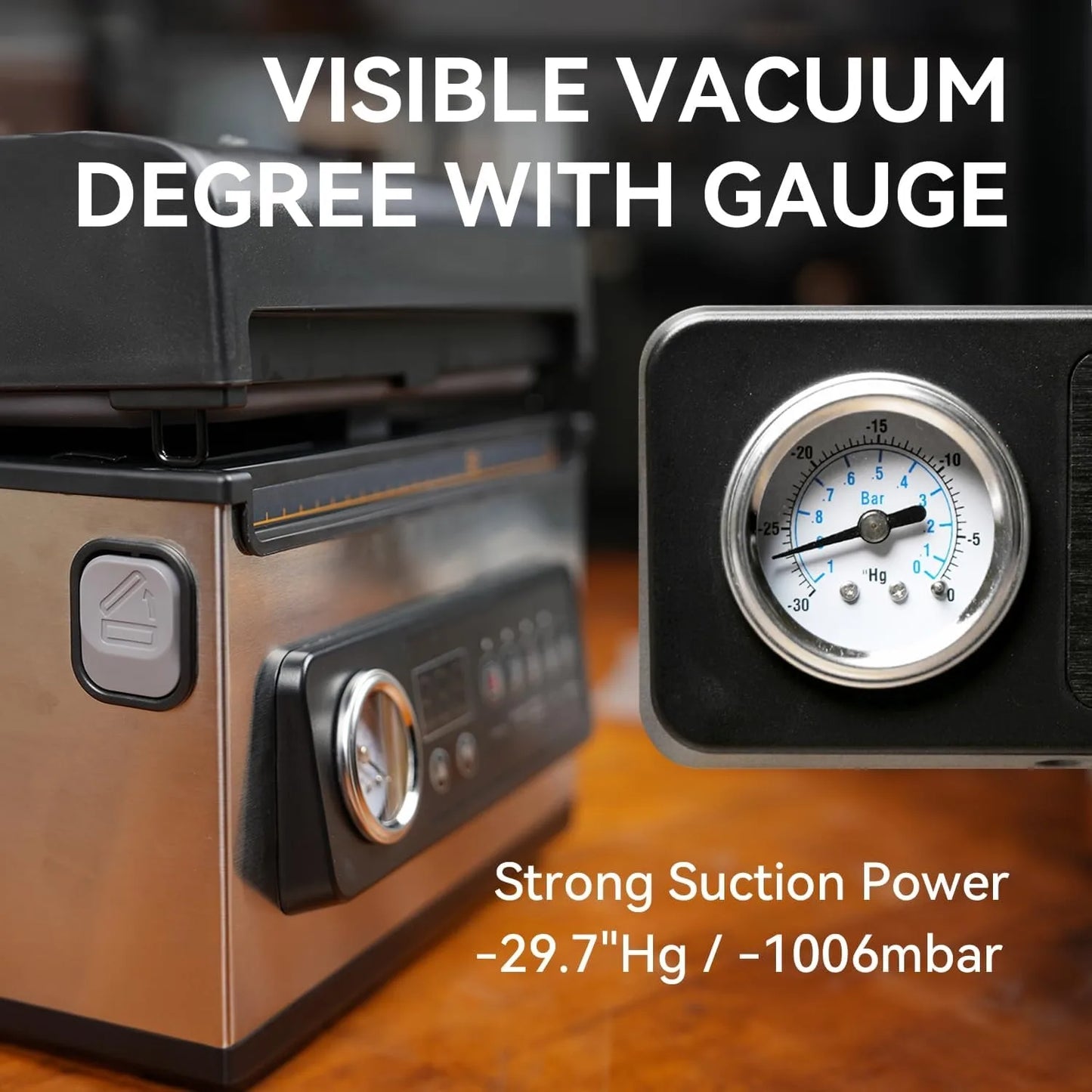 [2024 New!] WeVac 10 in Chamber Vacuum Sealer, CV10