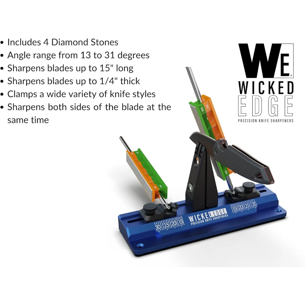 NEW Wicked Edge GO Precision Knife Sharpener - WE60 - My Store