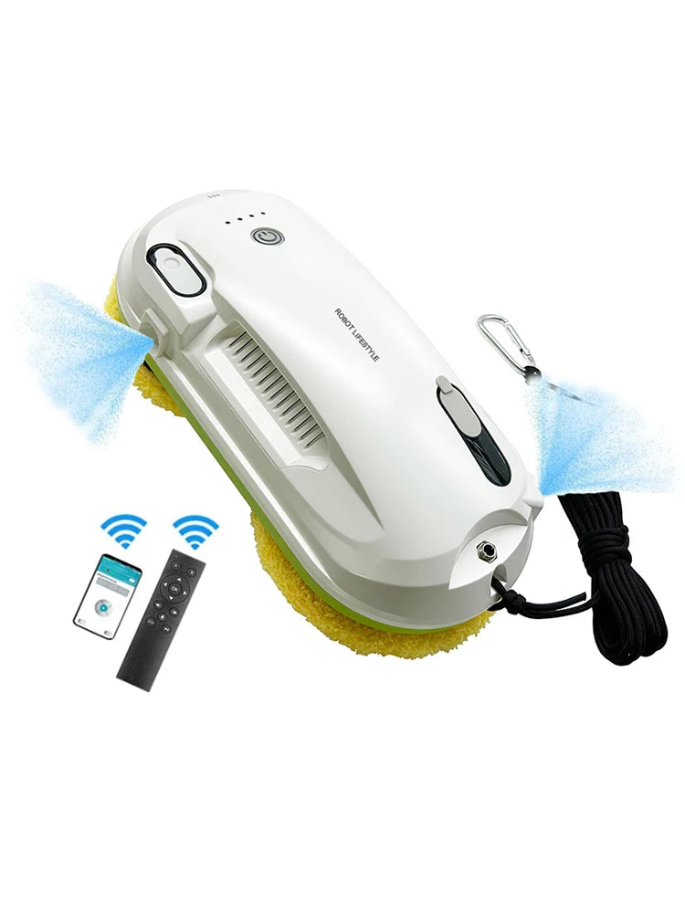 Window Cleaner Robot Auto Cleaning Tool Anti-Falling Electric Robotic Glass Vacuum Wiper