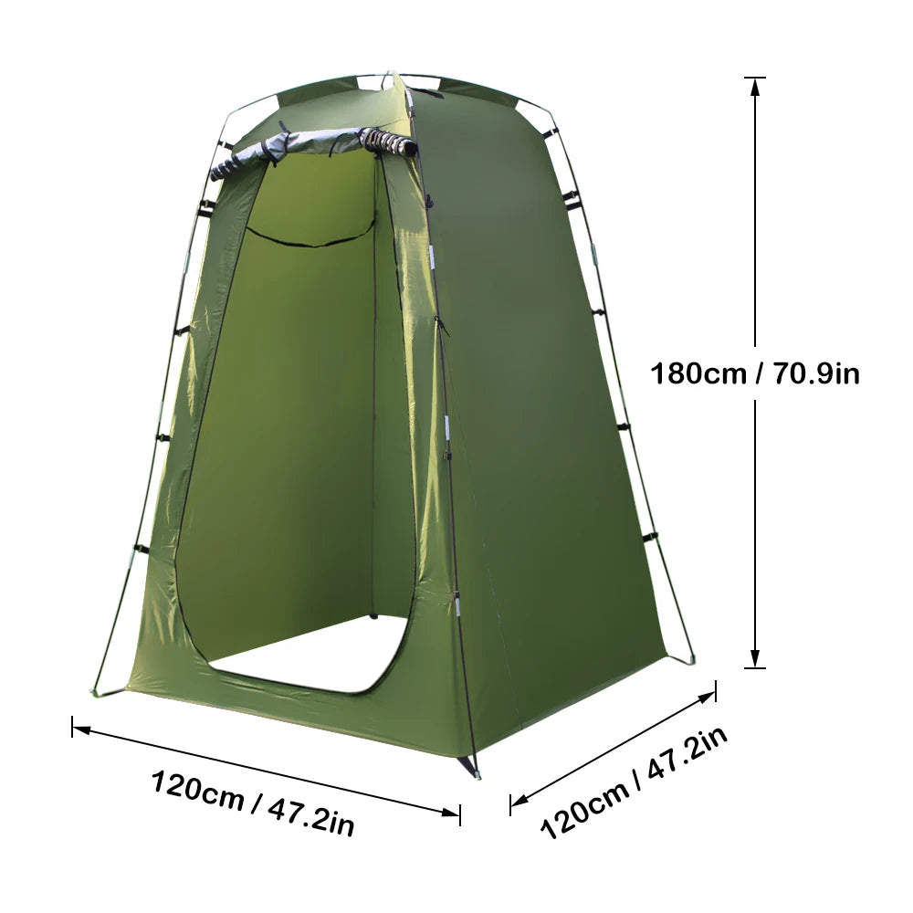 Camping Tent for Shower 6FT Privacy Changing Room for Camping Biking Toilet Shower Beach Shower Tent