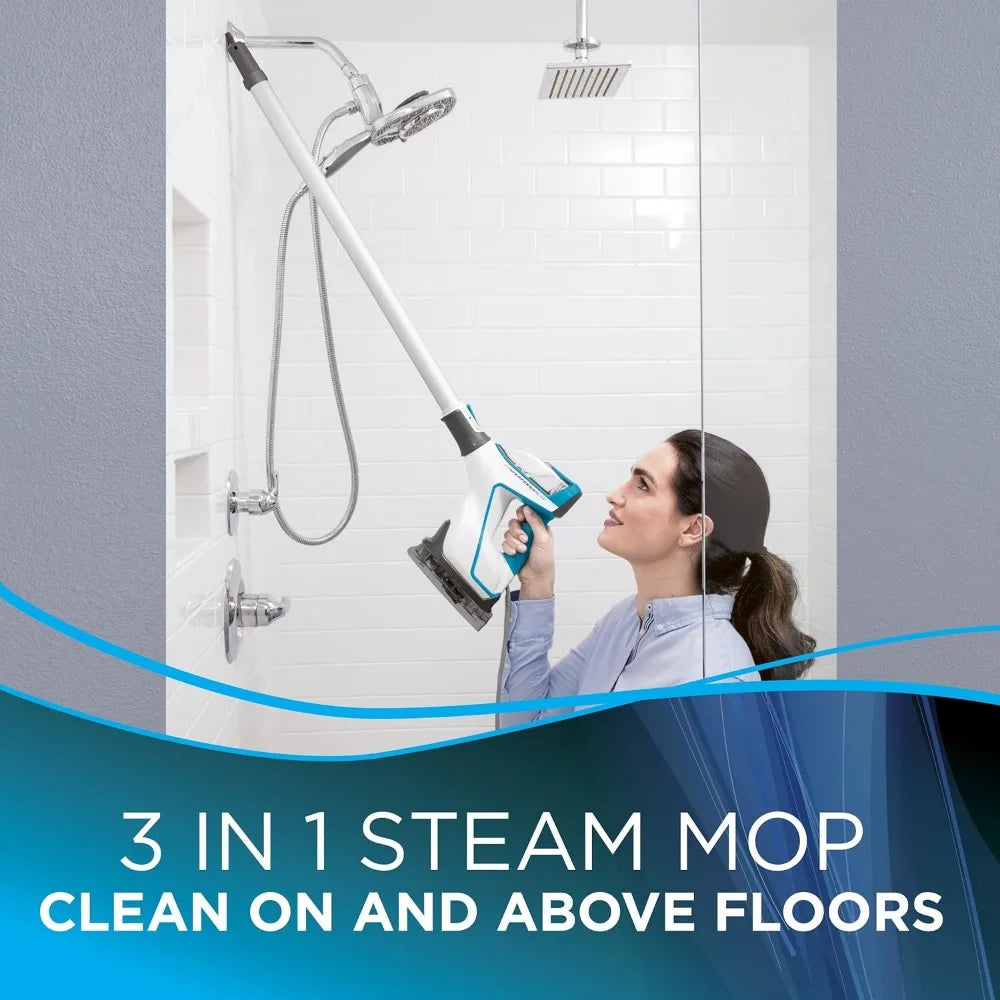 Powerfresh Slim Steam Mop, Handheld Steam Cleaner and Steam Mop in one, Multifunctional Cleaner,
