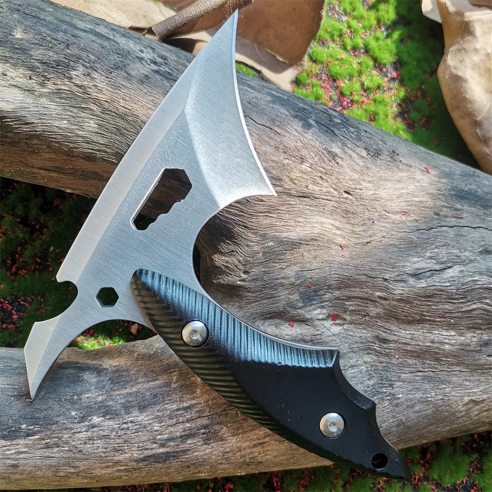 Portable Multi-Tool Camping Axe with Cover, Survival, Tactical, Outdoor Hand Hatchet