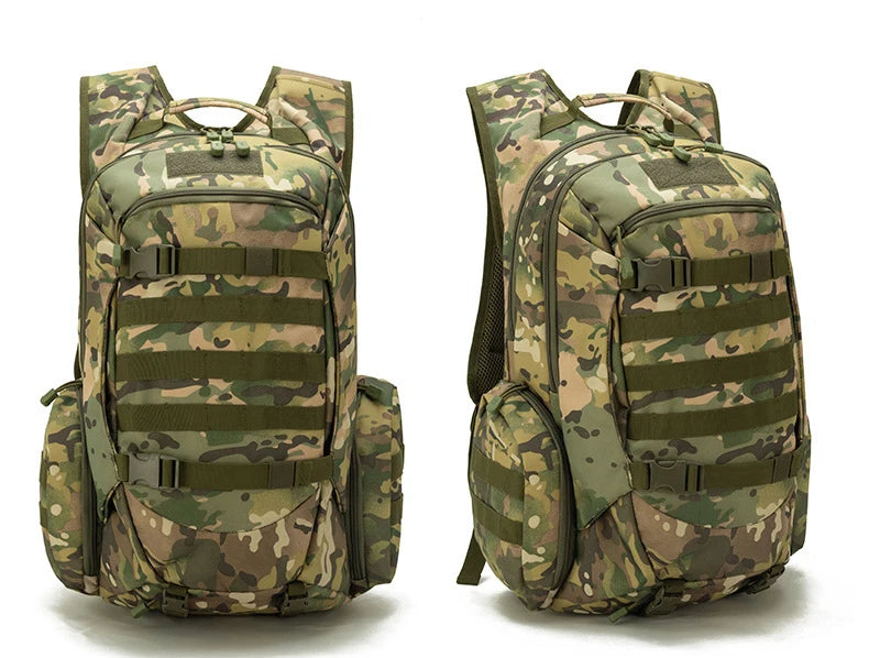 55L Tactics Backpack High Capacity Camping Backpacks Outdoor Army Camouflage Shoulder Bag