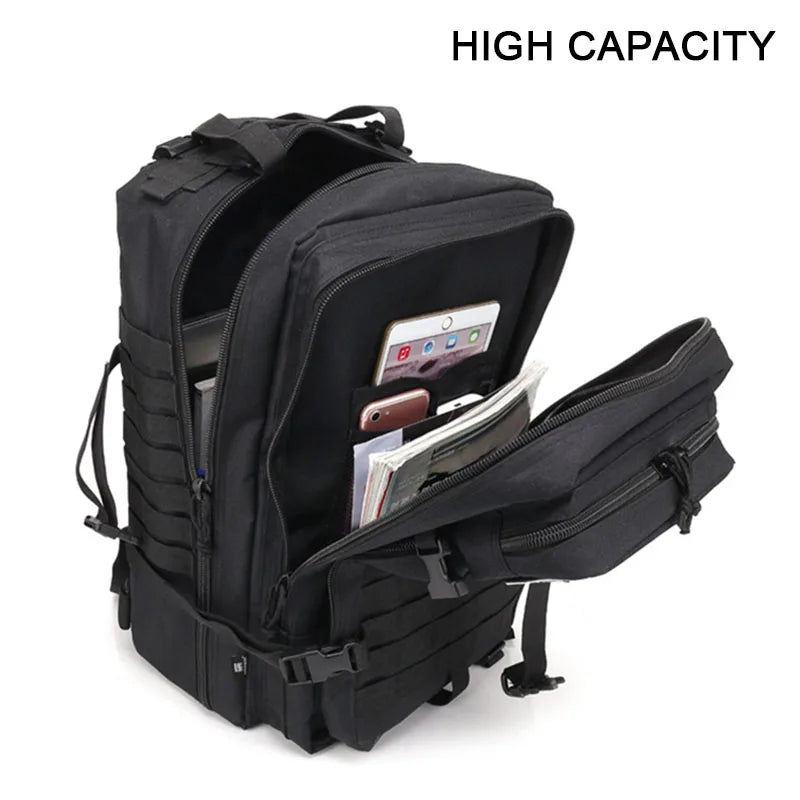 30L/50L Military Tactical Backpack Hiking Hunting Camping Rucksacks 900D Nylon Waterproof Bags