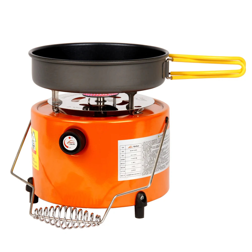APG 2 In 1 2000W Portable Heater Camping Stove