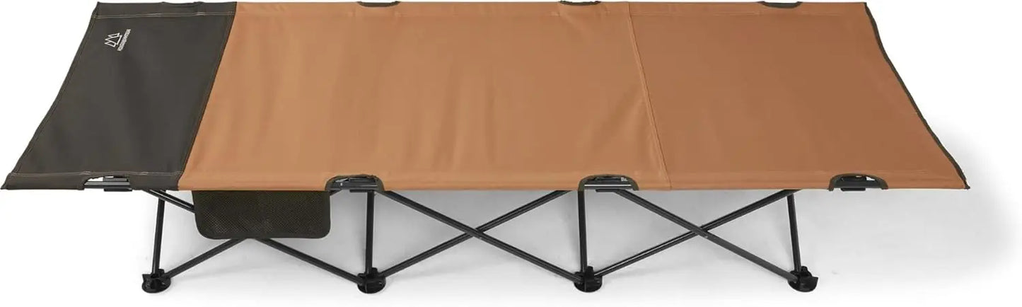 SUMMIT GEAR Horizon, Foldable Camping Cot, Sleeping Pad with Steel Frame That Holds 300 lbs.
