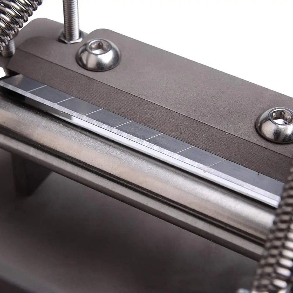 Adjustable Leather Skiving Machine Paring Peeling Machine, 304 Stainless Steel DIY