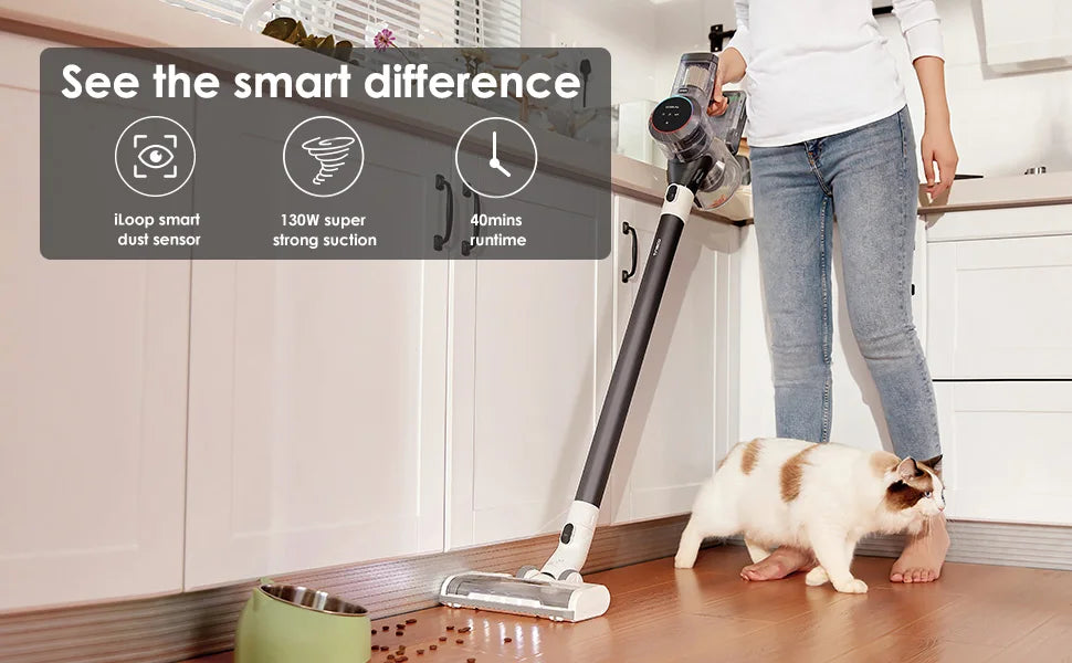 Tineco Pure ONE S11 Cordless Vacuum Cleaner Smart Handheld Strong Suction Lightweight Wireless