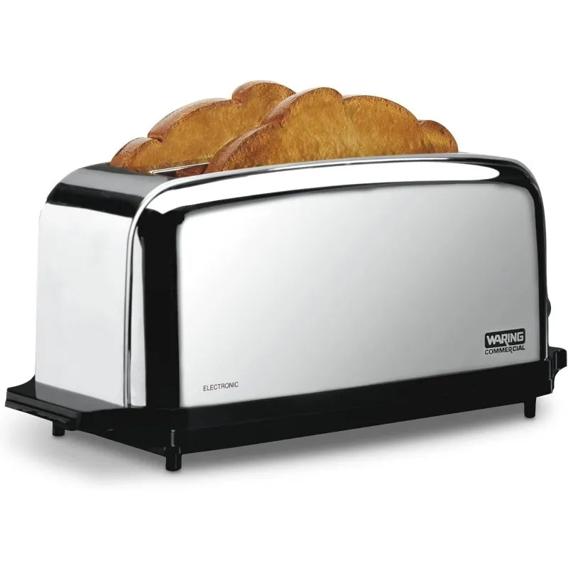 Waring Commercial WCT702 2-Slice Commercial Light Duty Pop-Up Toaster, 120V, 5-15 Phase Plug