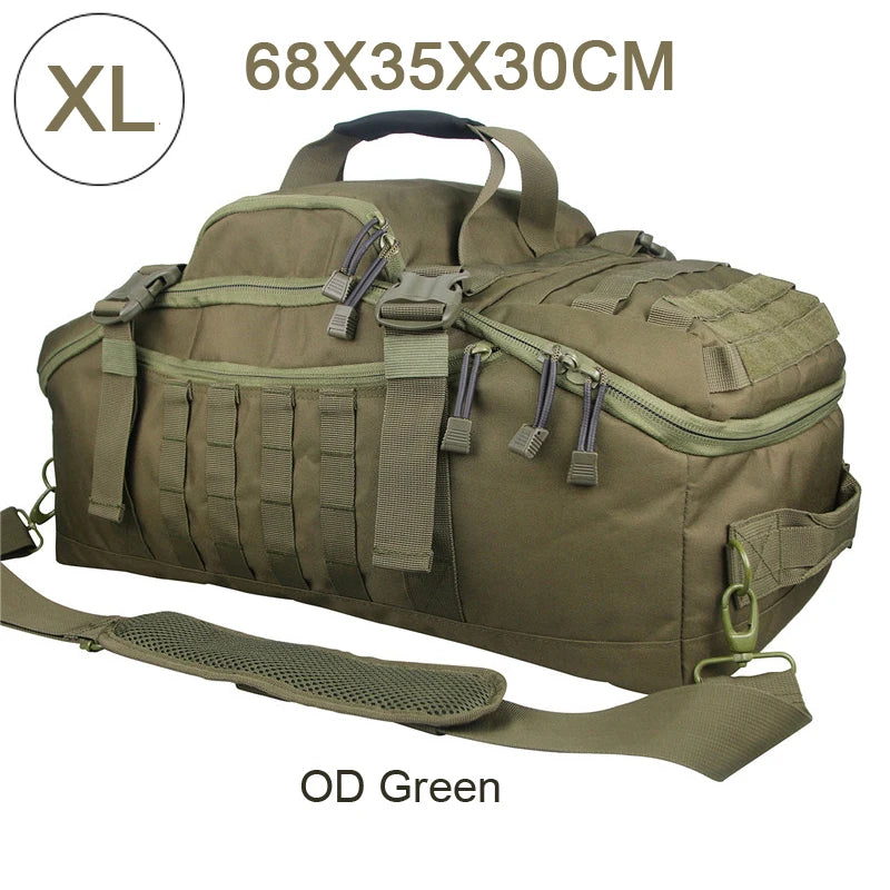 40L 60L 80L Waterproof Travel Bags Large Capacity Luggage Bags Men Duffel Bag Travel Tote Duffel Bag