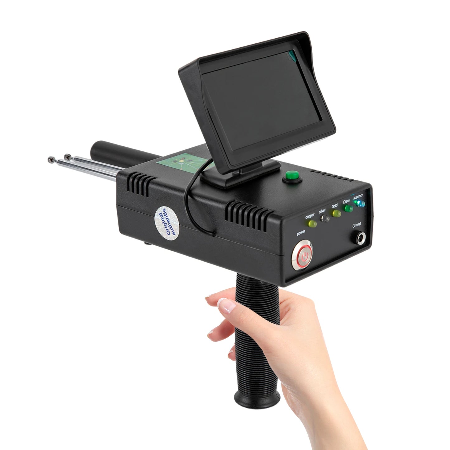 Metal Detector Gold Finder Underground Metal Scanner with High Definition Screen/AC100‑240V