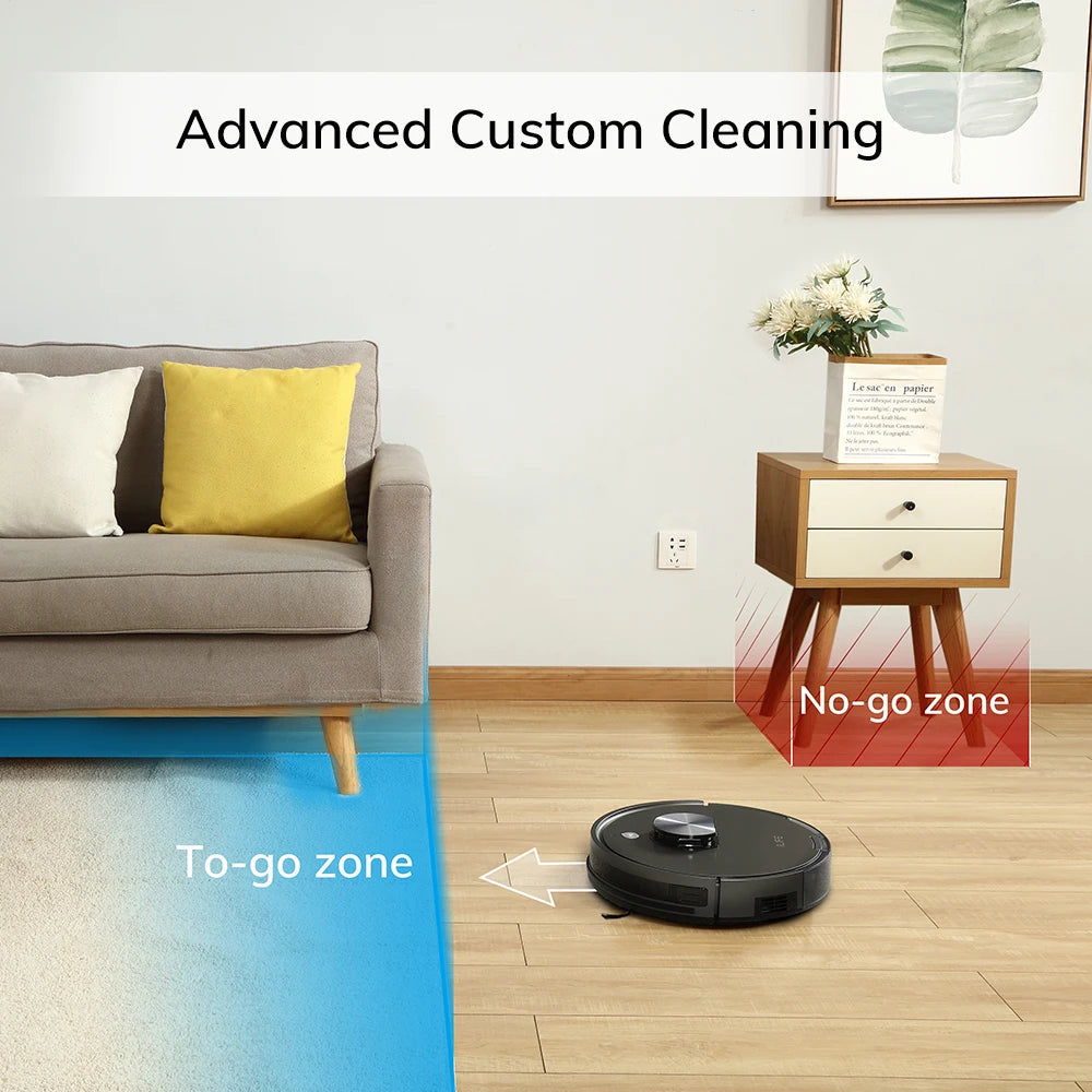 ILIFE A10s/L100 Vacuum Cleaner Robot, Laser System, WIFI APP Control, Sweeping Mopping Cleaning