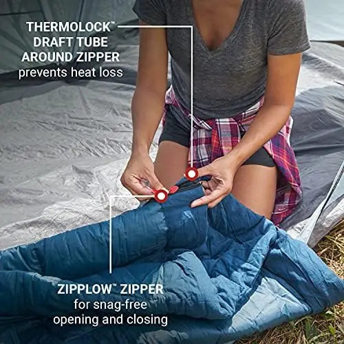 Sleeping Bag, Indoor/Outdoor Lightweight Sleeping Bag for Adults, 20°F/30°F/40°F