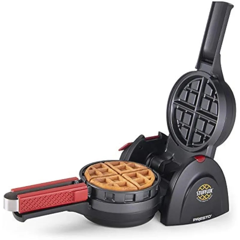 Presto ZAOXI Mini waffle maker Stuffed Waffle Maker, Belgian, Large, Black