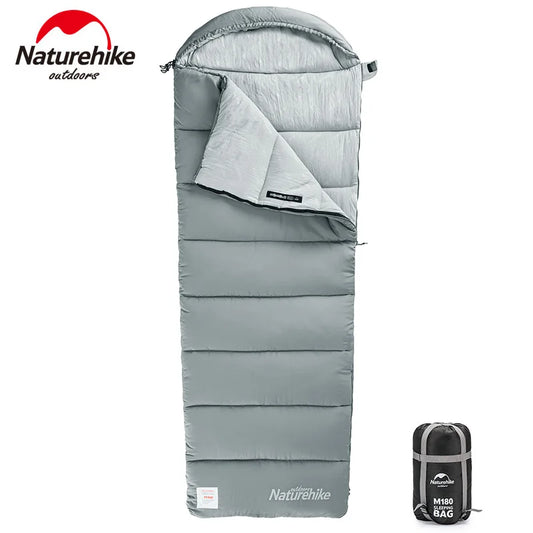 Naturehike Winter Sleeping Bag M400 Ultralight Envelope Sleeping Bag Cotton Spliced Washable