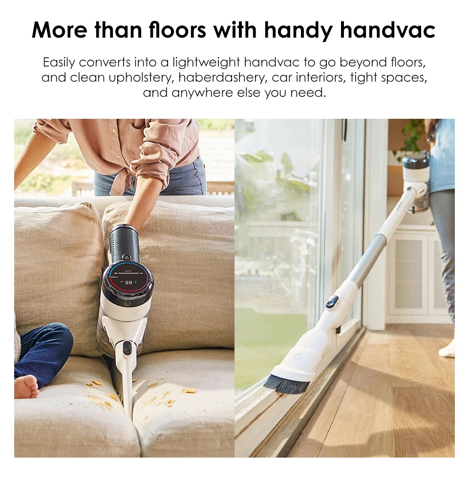 Tineco Pure ONE S15 Smart Cordless Vacuum Cleaner Stick Vacuum Brush Deep Clean