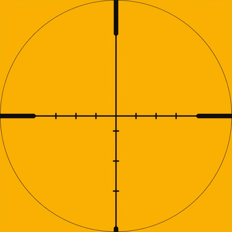Vortax Optics 4-12x44 BDC Rifle Scope - Durable Aluminum Alloy, Black