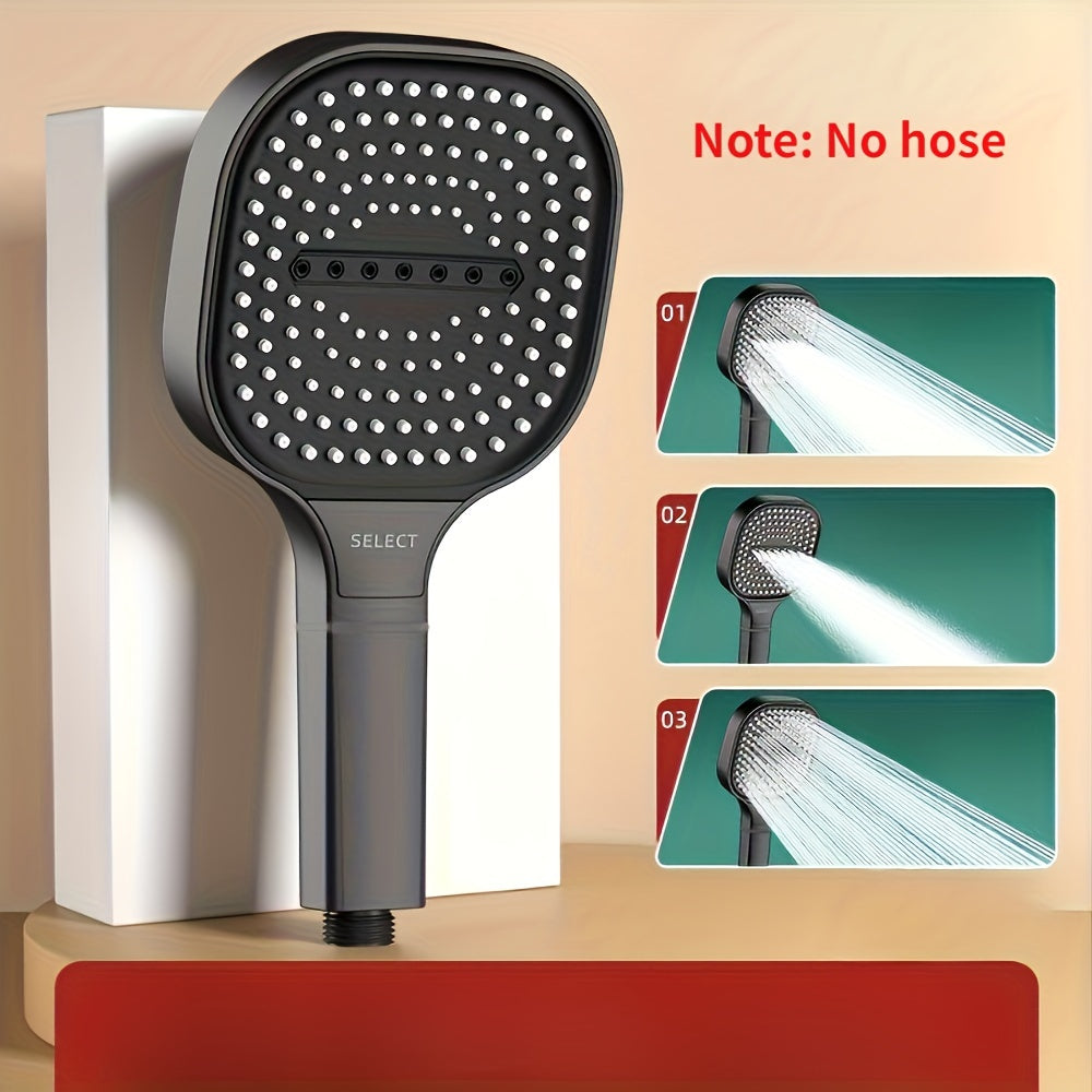 Extra-large Panel Shower, Built-in 1 Cartridge, High-pressure Water-saving Showerhead, 3 Modes
