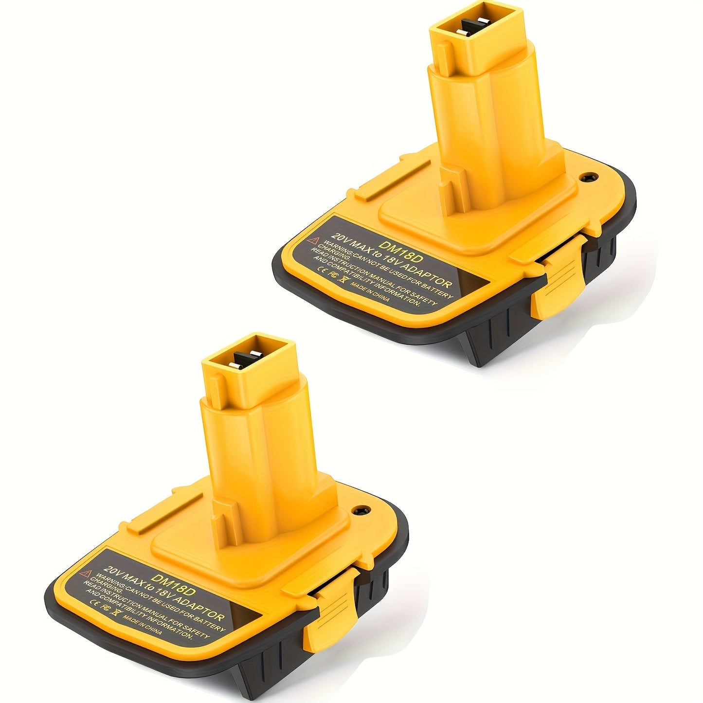 1/2/3pcs DM18D Converter/DW 18V to 20V Adapter w/USB Port/DW 18V Tools to DW 20V Li-ion Batteries