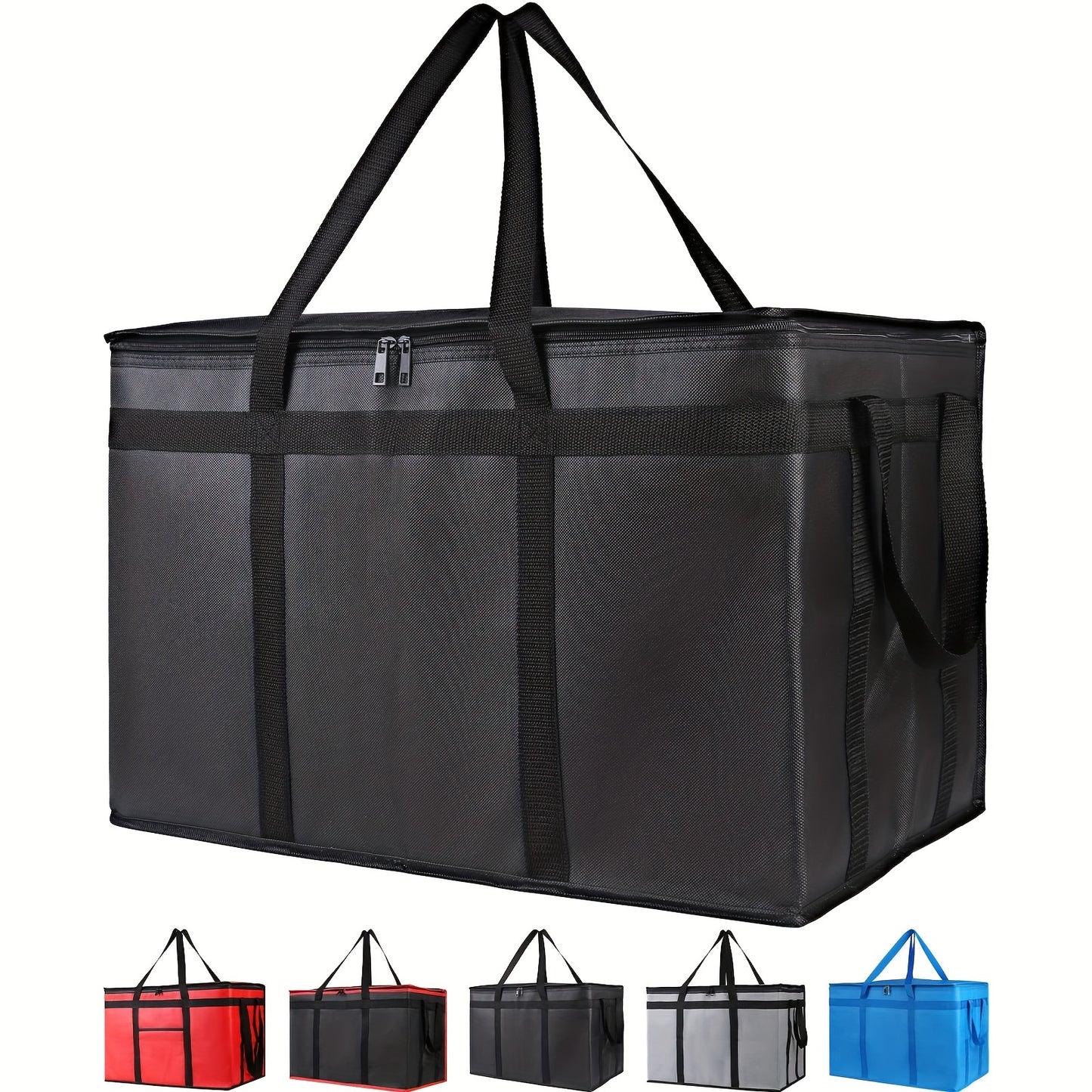 [Insulated Food Bag] XXXL Delivery Bag - Large Capacity Commercial Warming Bag for Hot and Cold Food