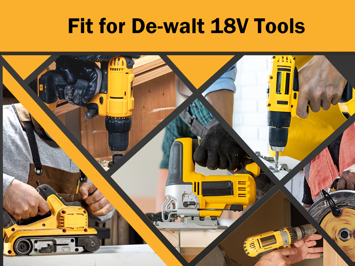 1/2/3pcs DM18D Converter/DW 18V to 20V Adapter w/USB Port/DW 18V Tools to DW 20V Li-ion Batteries