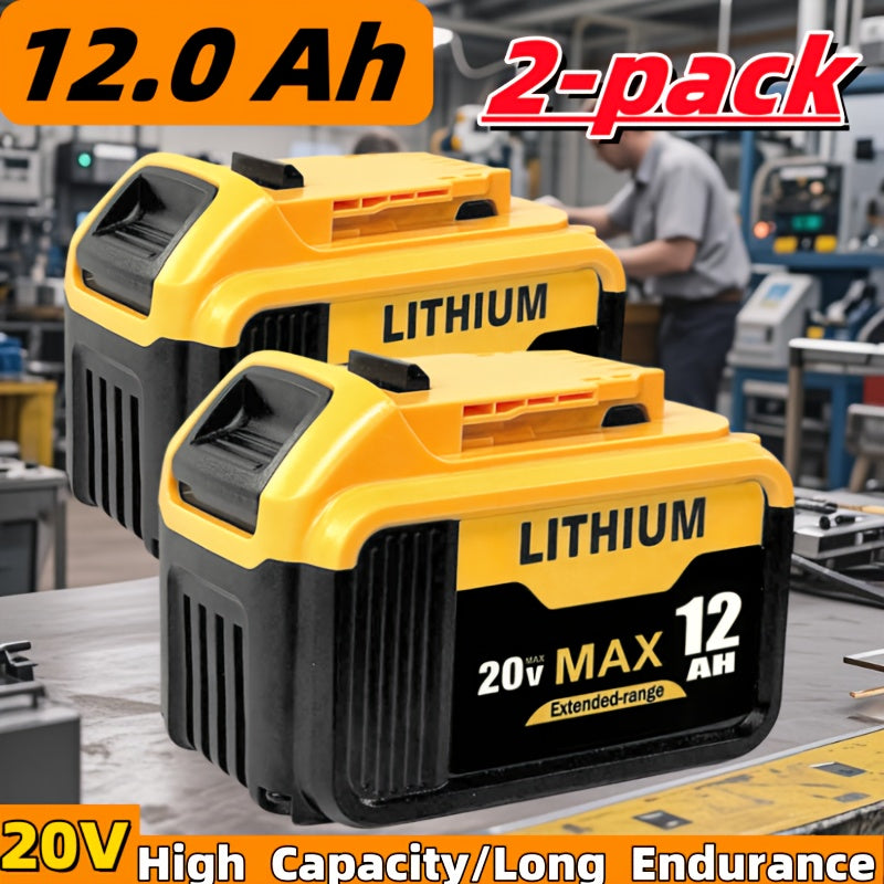 12.0Ah 20V Max XR Battery DCB200 DCB205 DCB206 DCB207 DCB204 DCB201 DCB200 DCD/DCF/DCG