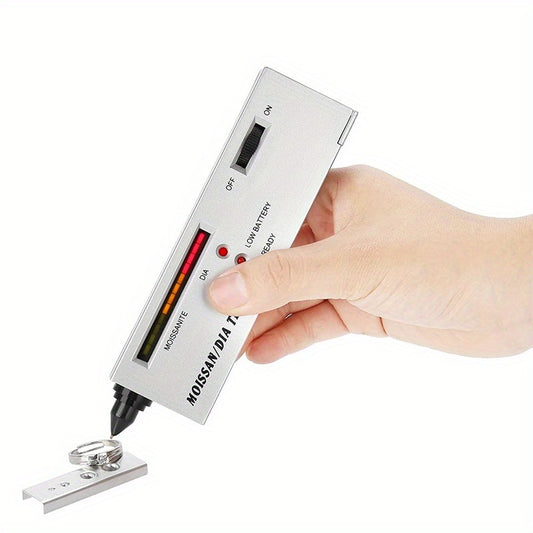 Tester w/LED Temperature Display & Color-Coded Heat Zones/Battery-Powered (AA Not Included) Gemstone