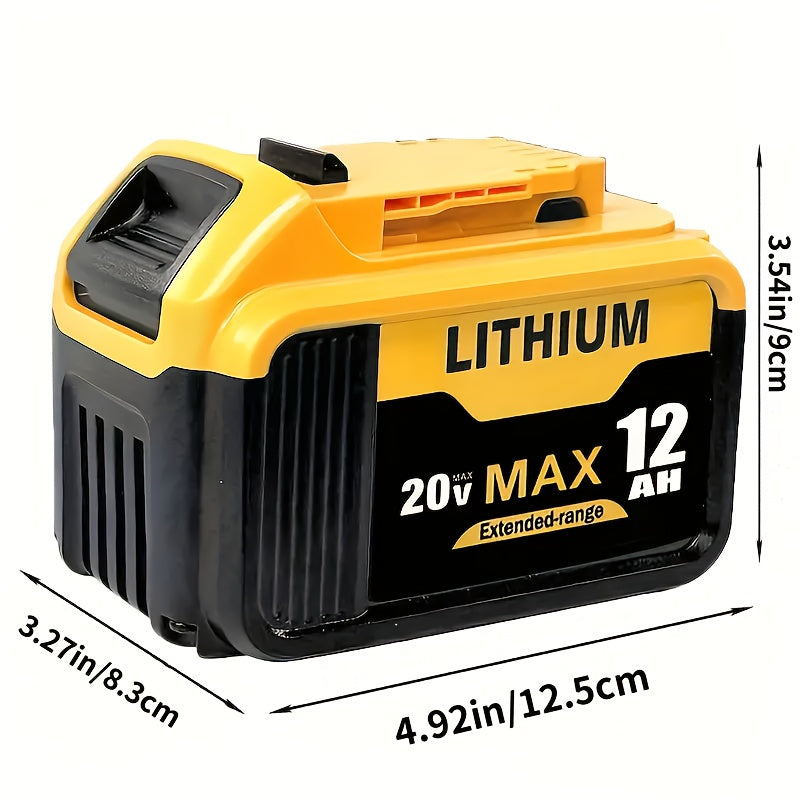 12.0Ah 20V Max XR Battery DCB200 DCB205 DCB206 DCB207 DCB204 DCB201 DCB200 DCD/DCF/DCG
