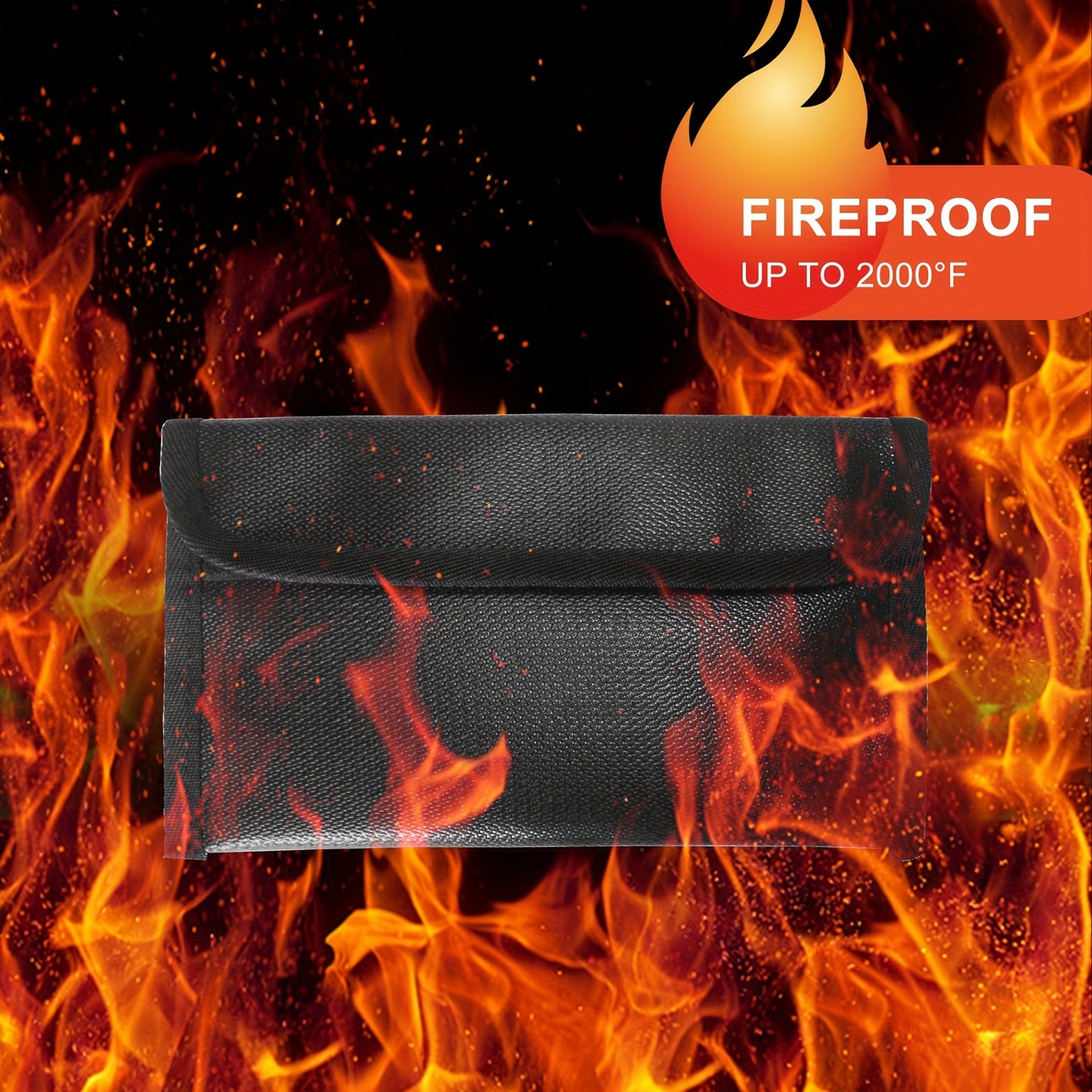 HOMEYUER Safe Box with 4pcs LED Sensor Light, Hidden Safe Box with Key & Digital Lock