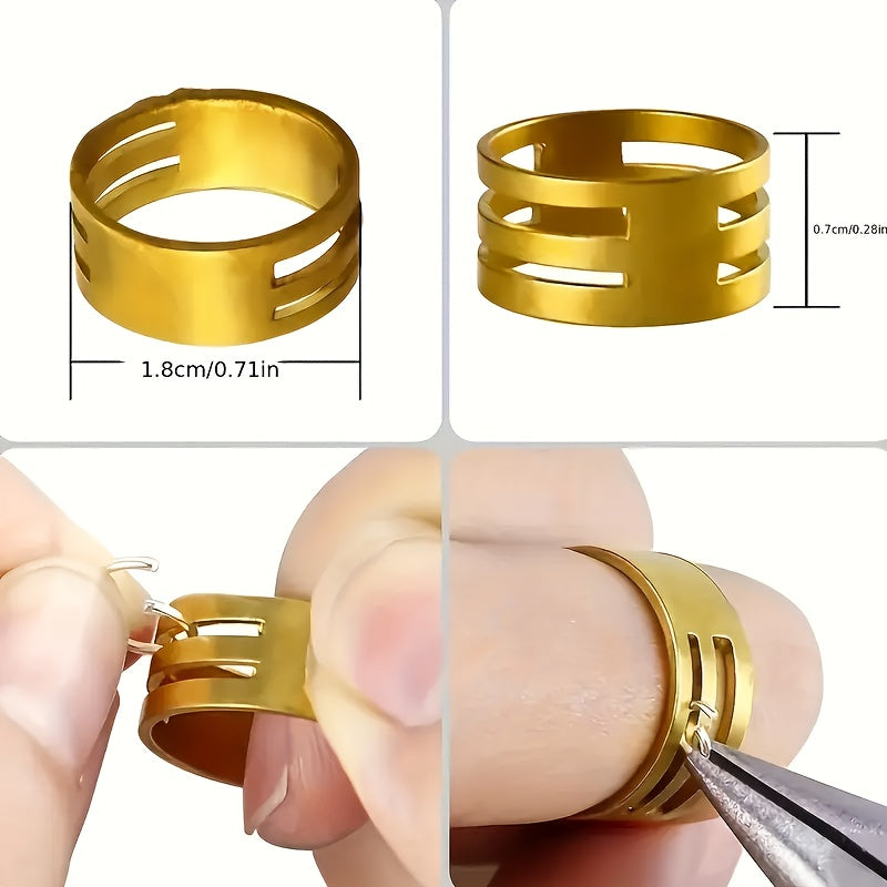 8pcs Jewelry Making Tools Kit, Round & Needle Nose Pliers, Diagonal Nose Pliers, Wire Cutters