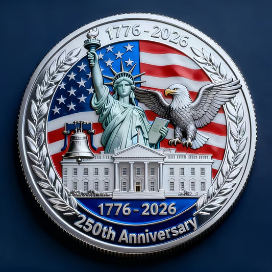250 Year Commemorative Coin of the United States, Display Coin, Favorite Item for Coin Enthusiasts