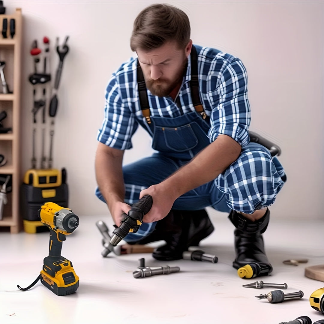 Impact Wrench for Dewalt 20V Battery, Cordless Brushless Impact Wrench (Battery Not Included)