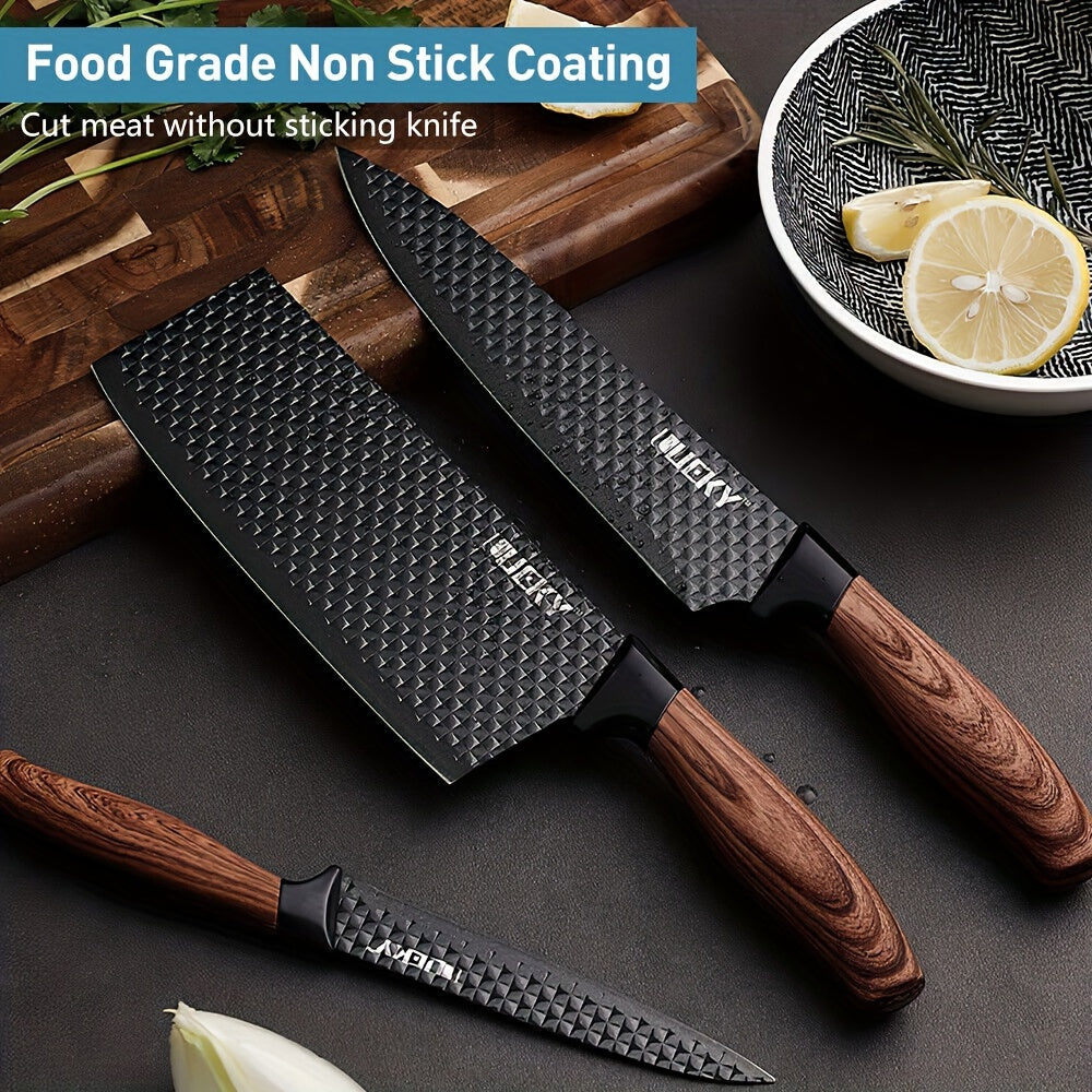 Professional 6 Kitchen Knife Set Chef's Knife, Slicing Knife/High Carbon Stainless Steel Super Sharp